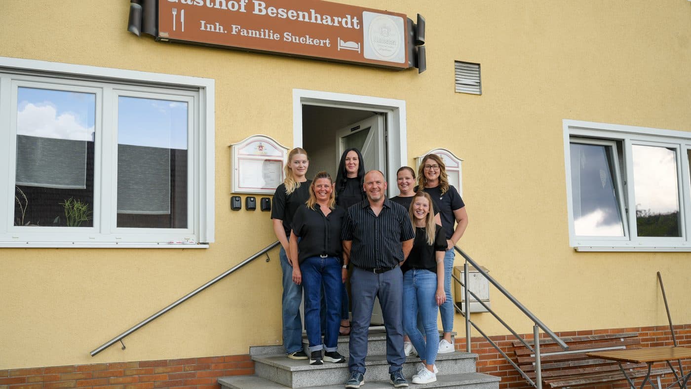 Familie Suckert im Gasthof Besenhardt